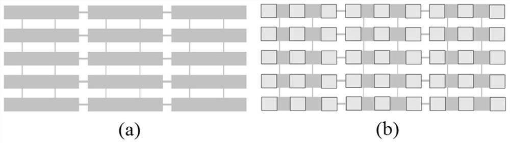 A packaging material structure layer for front connection of high junction temperature power module chips and its manufacturing method