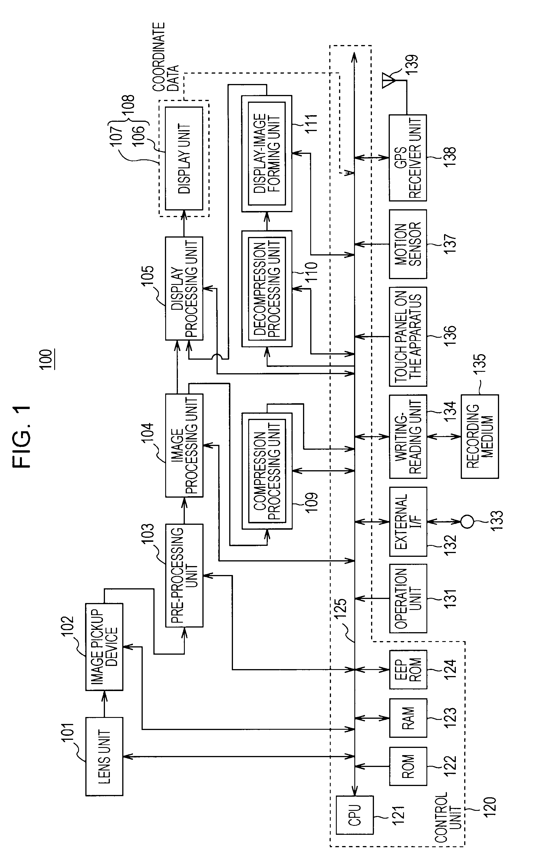 Image processing apparatus, image displaying method, and image displaying program