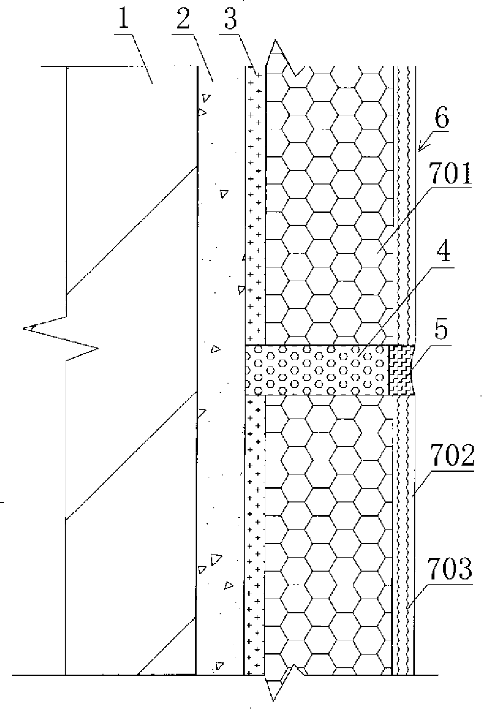 Direct-compress EPS inorganic clad plate and exterior outer-insulating system and construction method thereof