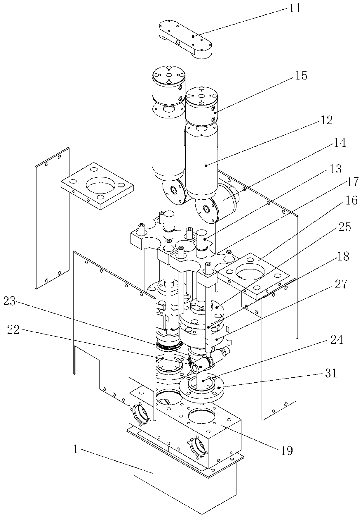 Constant-speed and constant-pressure pump device