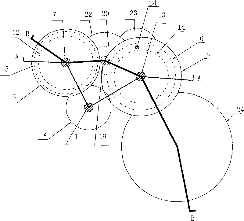 Double-clutch transmission mechanism