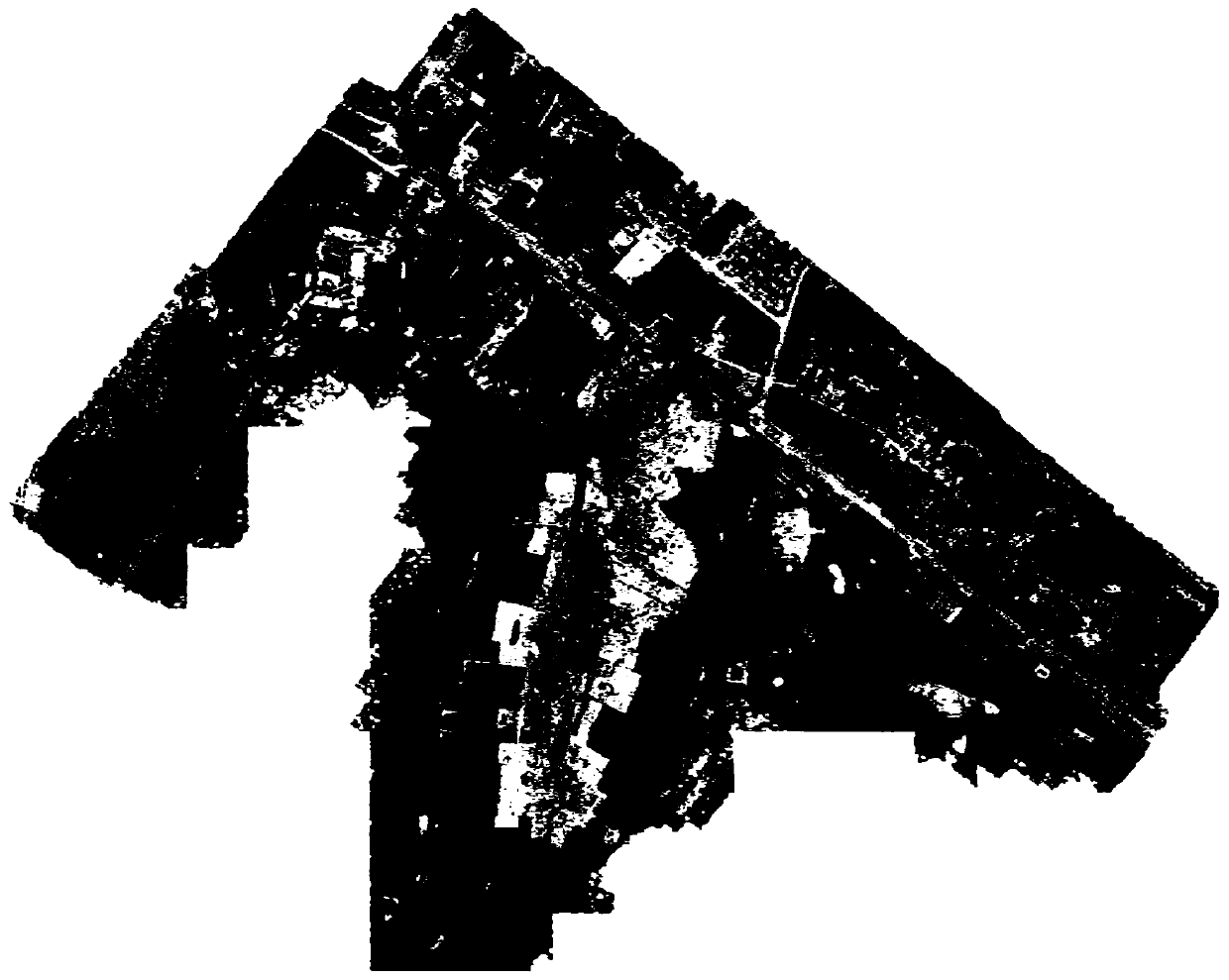 Method for carrying out aquatic vegetation annual change statistics by utilizing unmanned aerial vehicle and multispectral satellite image