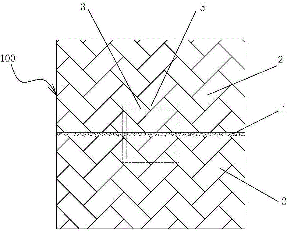 Sampling method of rock mass with weak structure surfaces