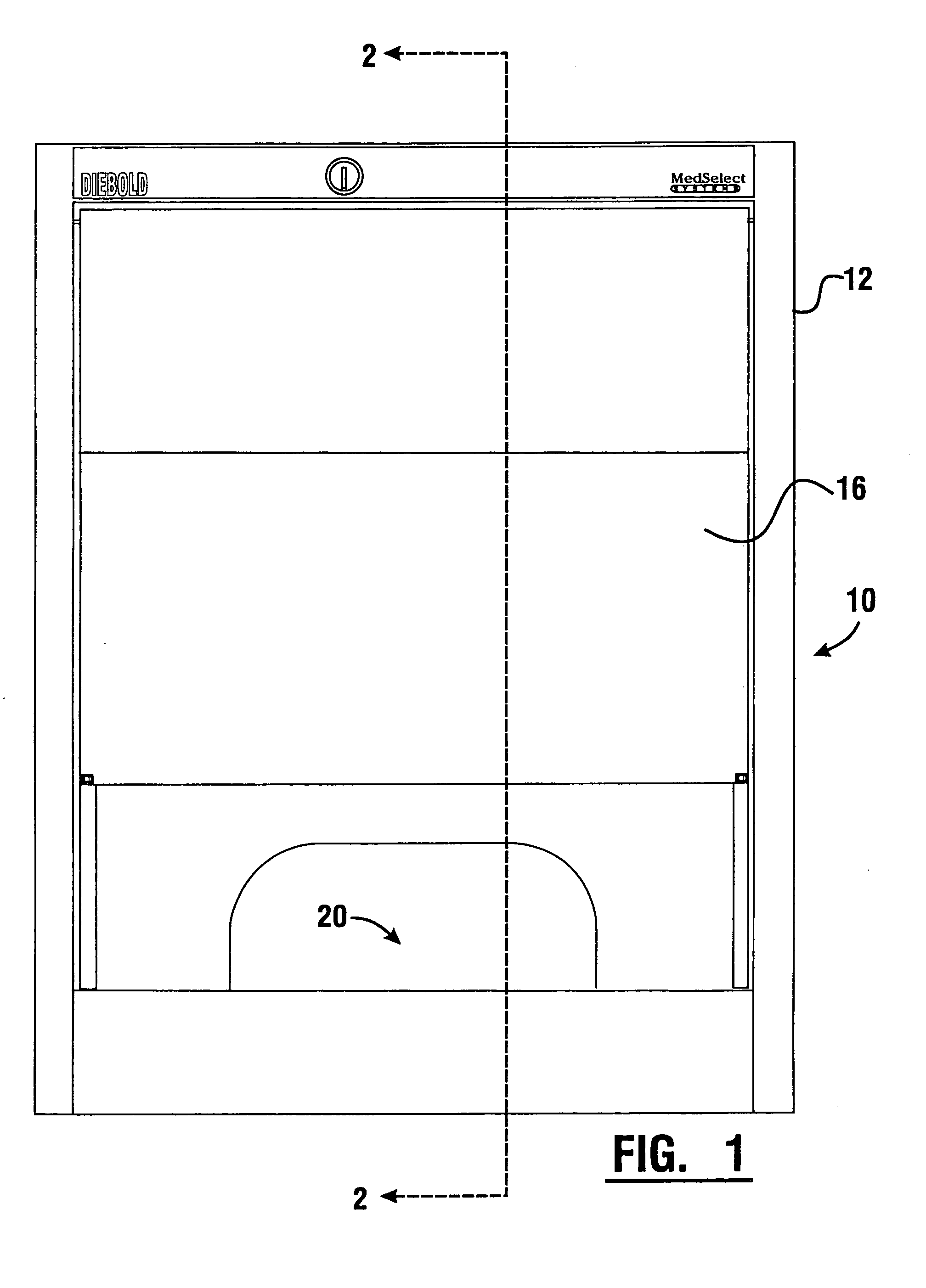 Apparatus for dispensing medical items