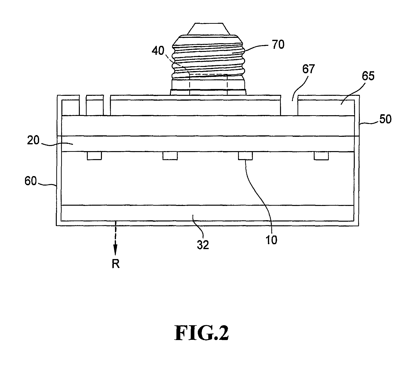 Far infrared ray ceramic bulb structure