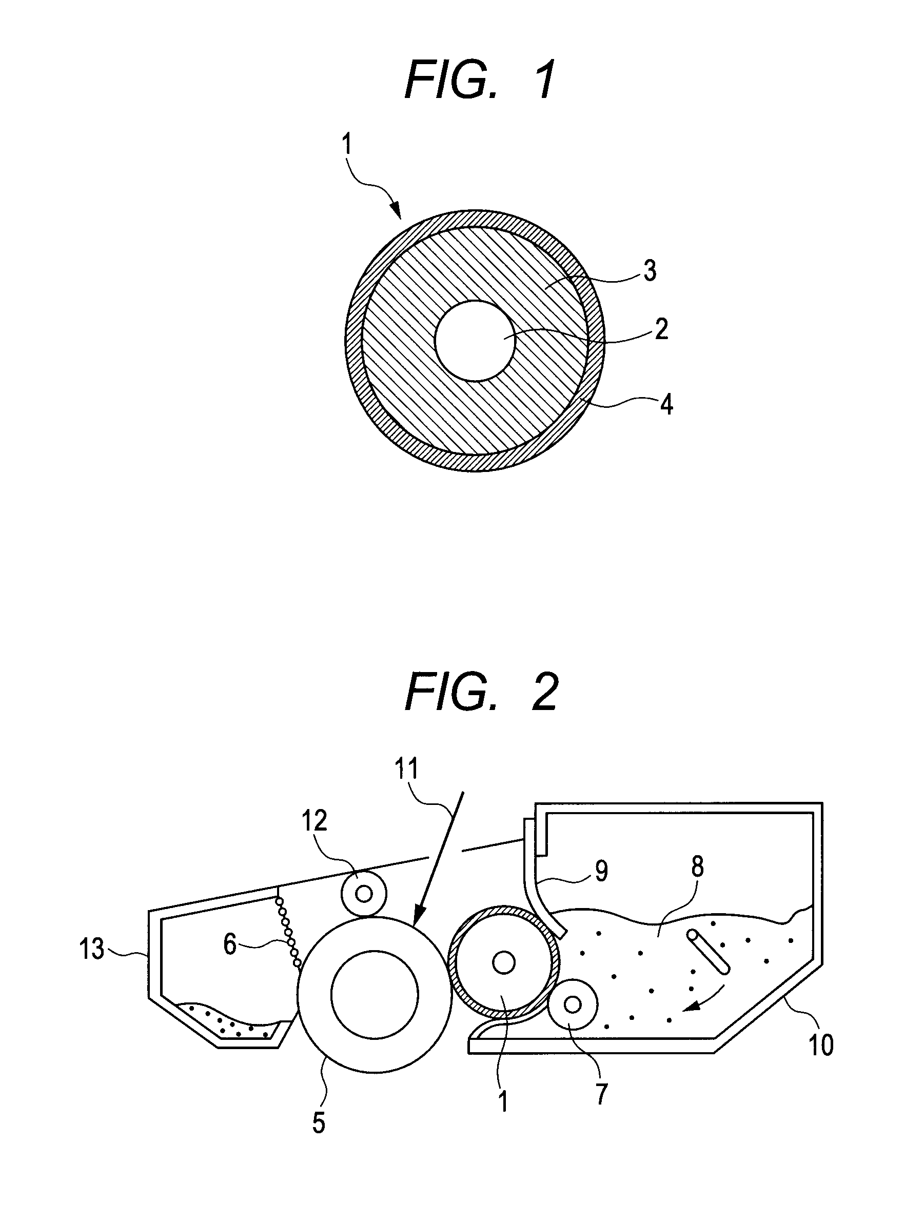 Developer support member, electrophotographic process cartridge and electrophotographic image forming apparatus