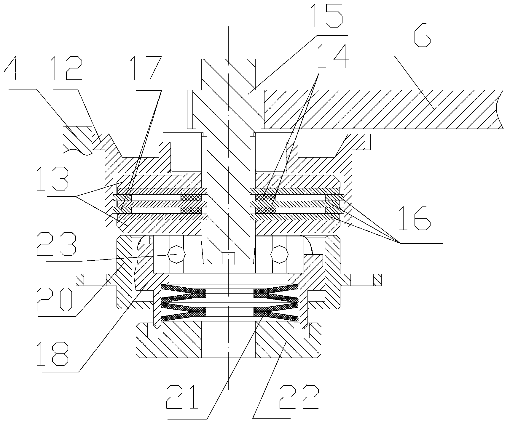 Airplane electric seat horizontally adjusting device