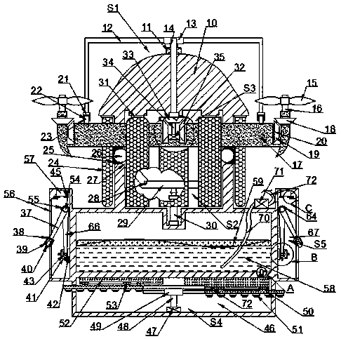 Solar energy flight irrigation equipment