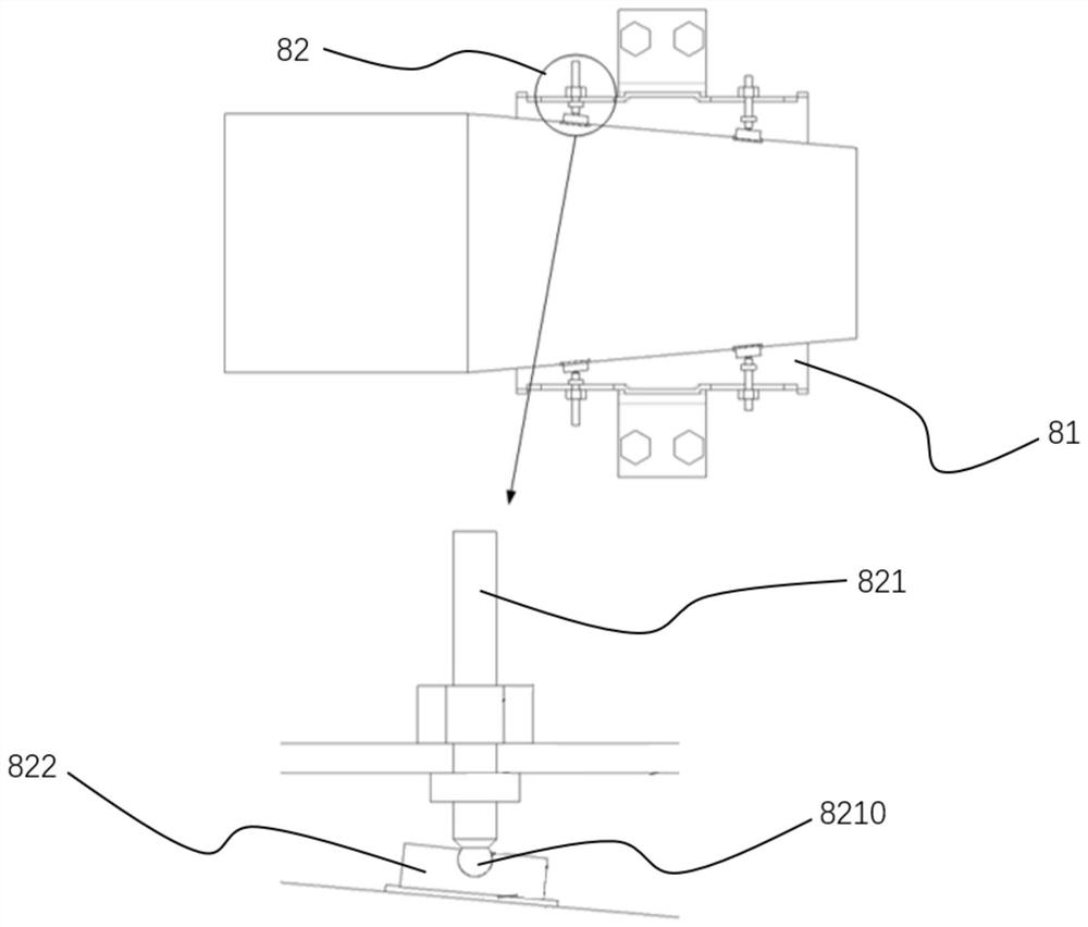 Welding method of concentric launching cylinder