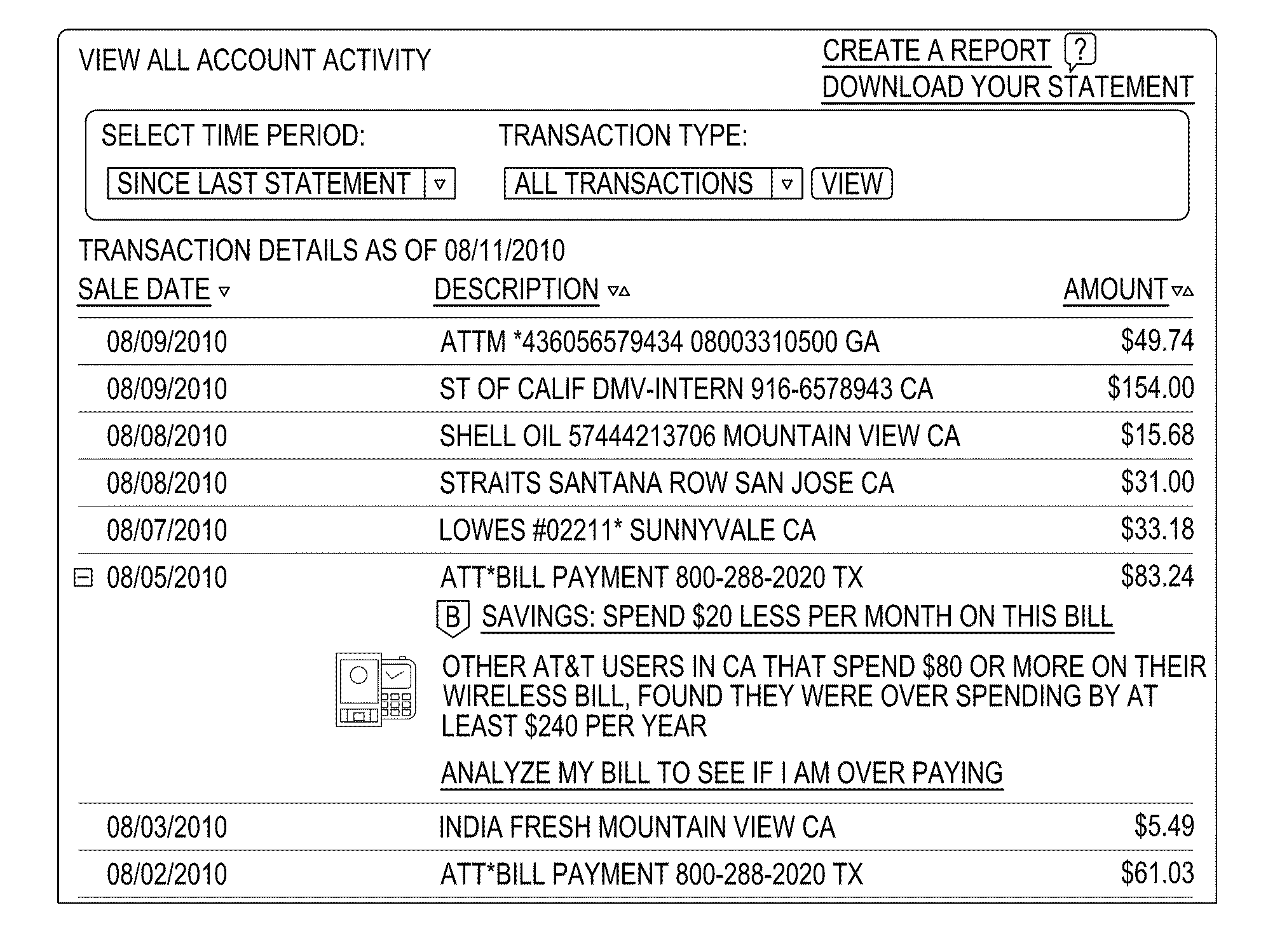 System and method for providing a geo-enhanced savings opportunity in association with a financial account