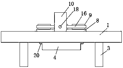 Concrete block forming machine