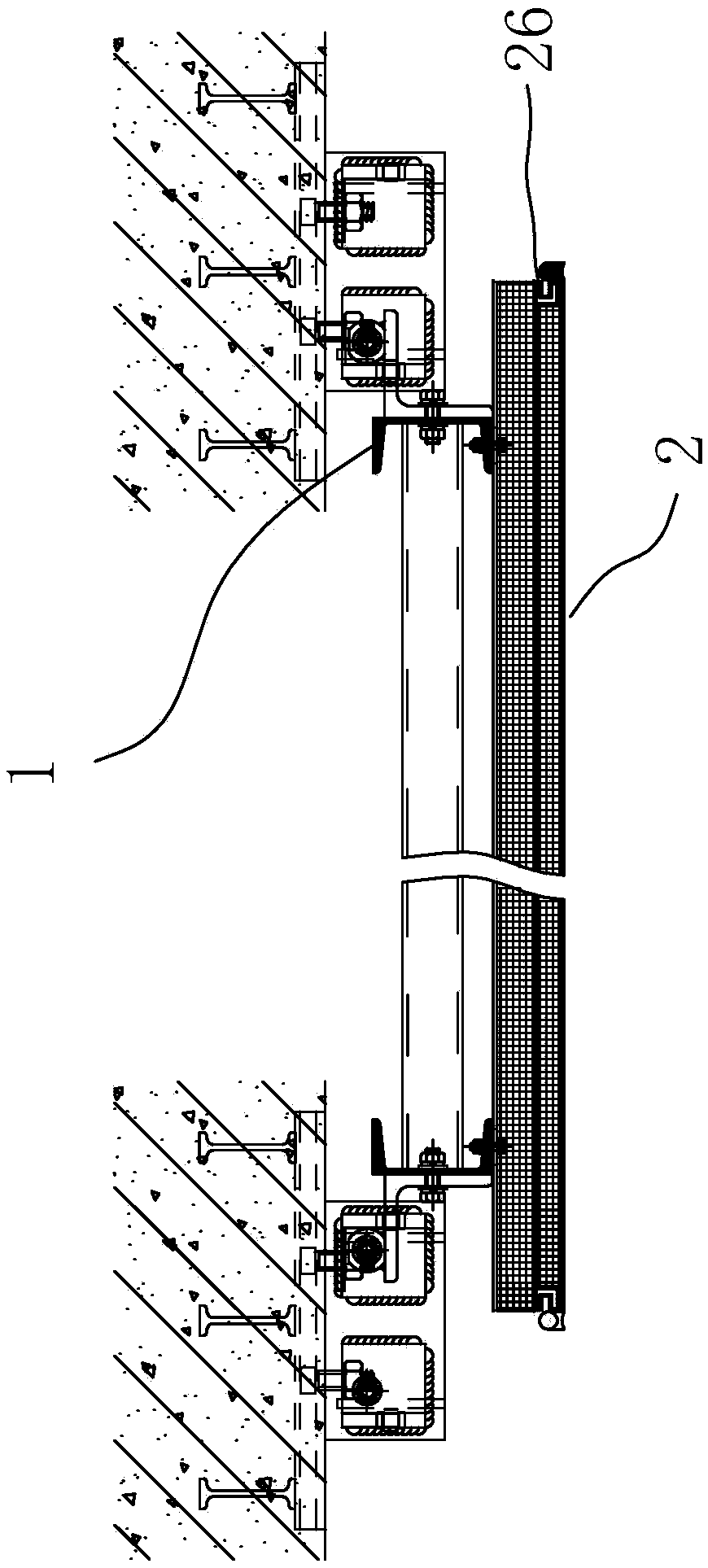 A unit type thermal insulation and fireproof curtain wall system