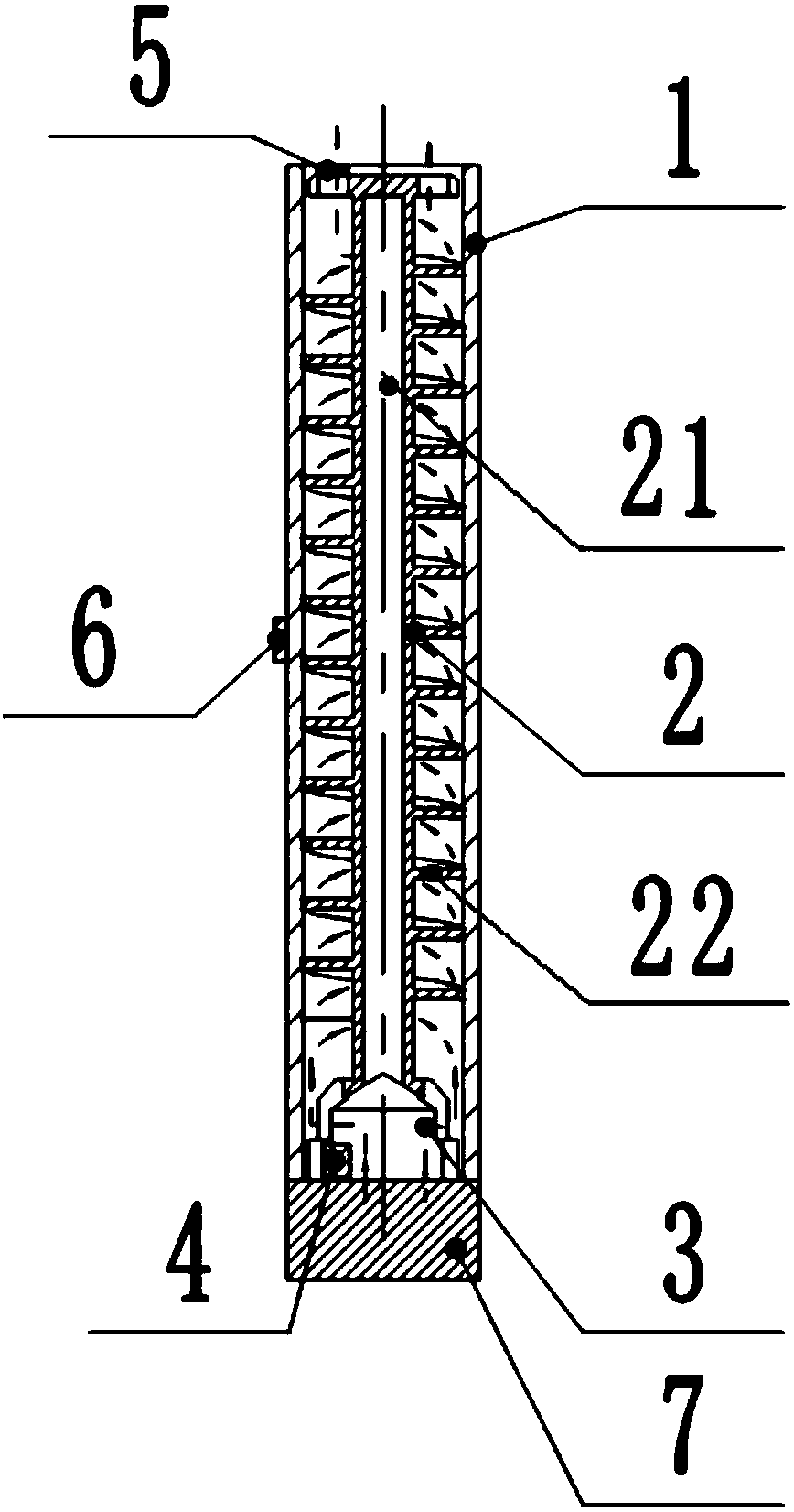 Air flow heating device, heating control method and electronic cigarette