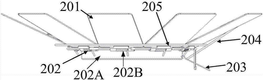 Self-expanding focusing electrode and photomultiplier tube for photomultiplier tube