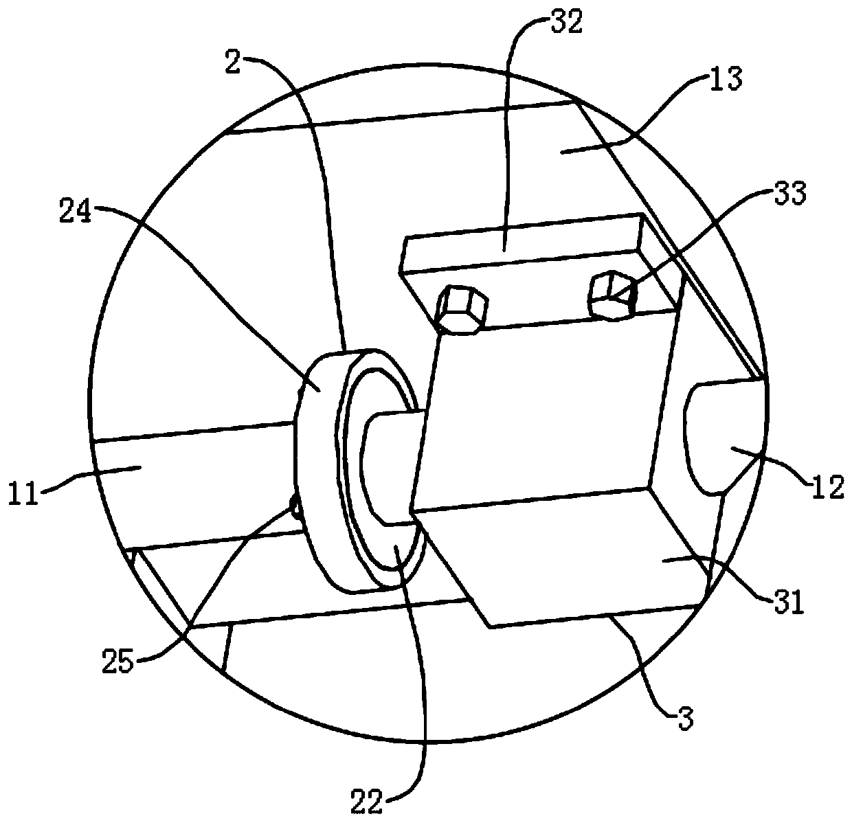 Function rehabilitation reconstruction device for brain damage repair