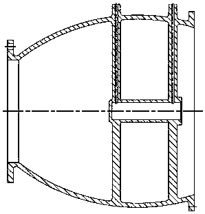 Water hammer eliminating valve, water hammer eliminating pipeline and pipeline water hammer preventing method