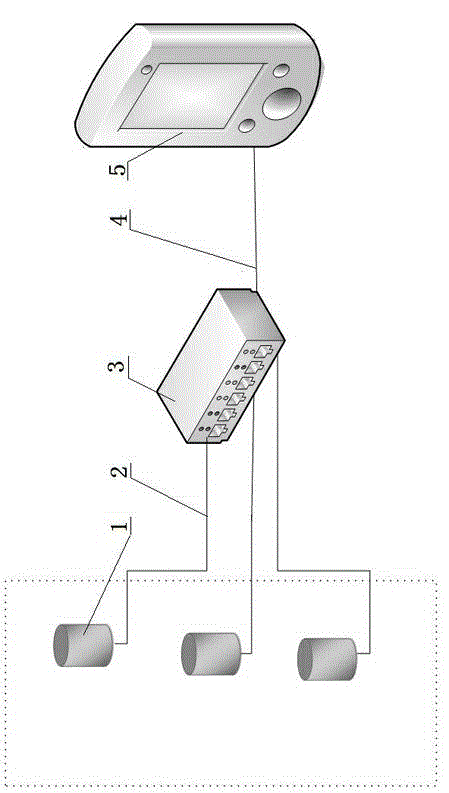 Vibration signal detection and fault diagnosis system in shield tunneling process