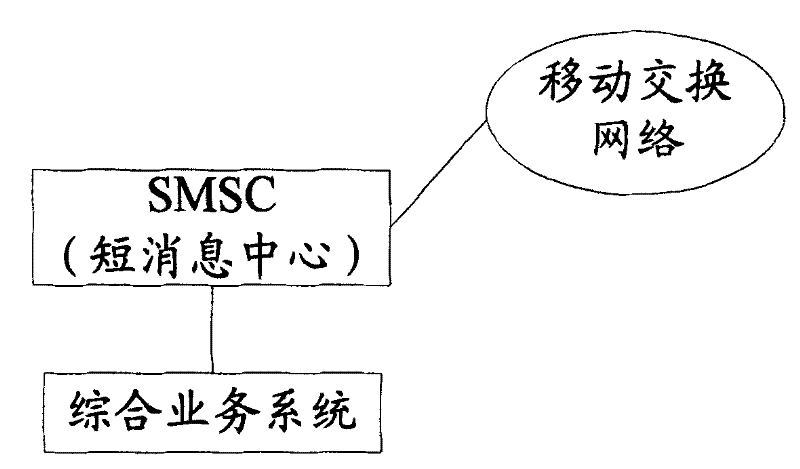 Integrated service system for supporting the multiple SMS service and realization method of SMS service