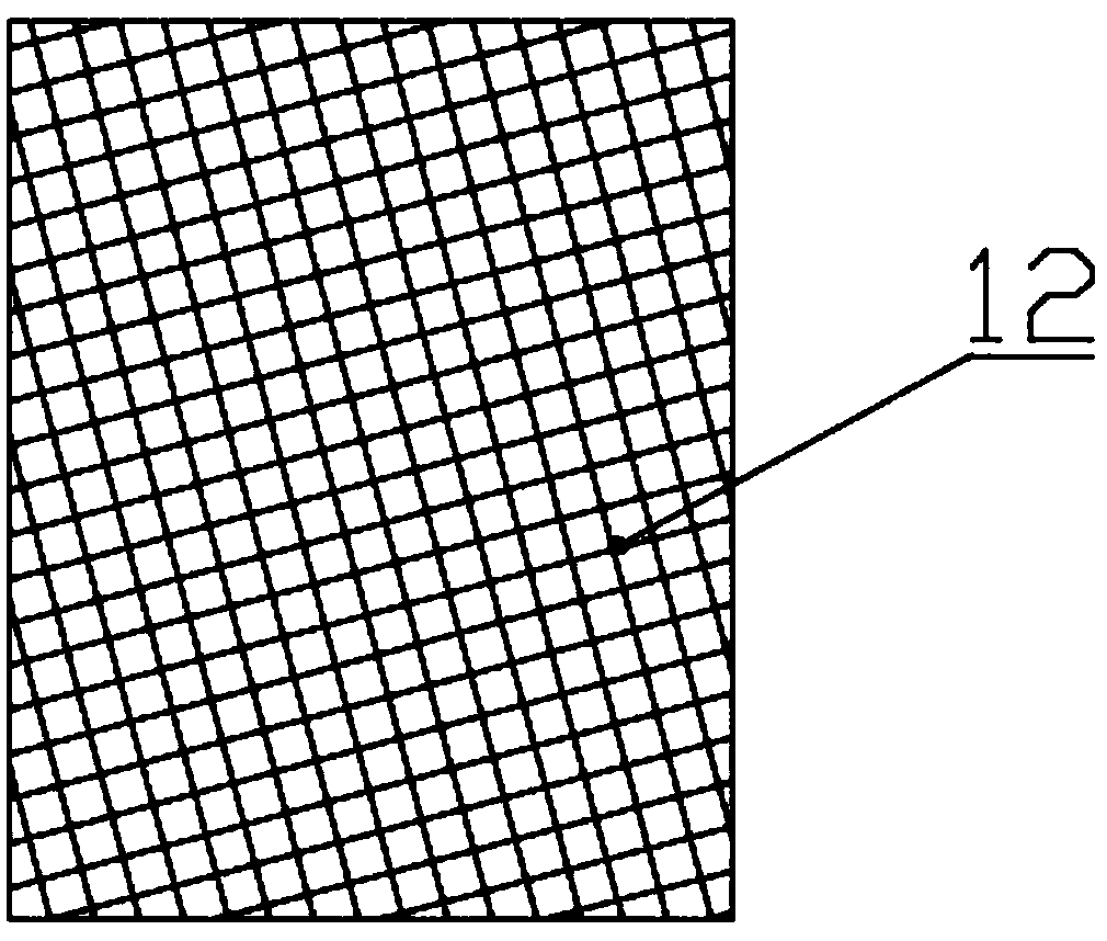 Efficient domestic sewage treatment device