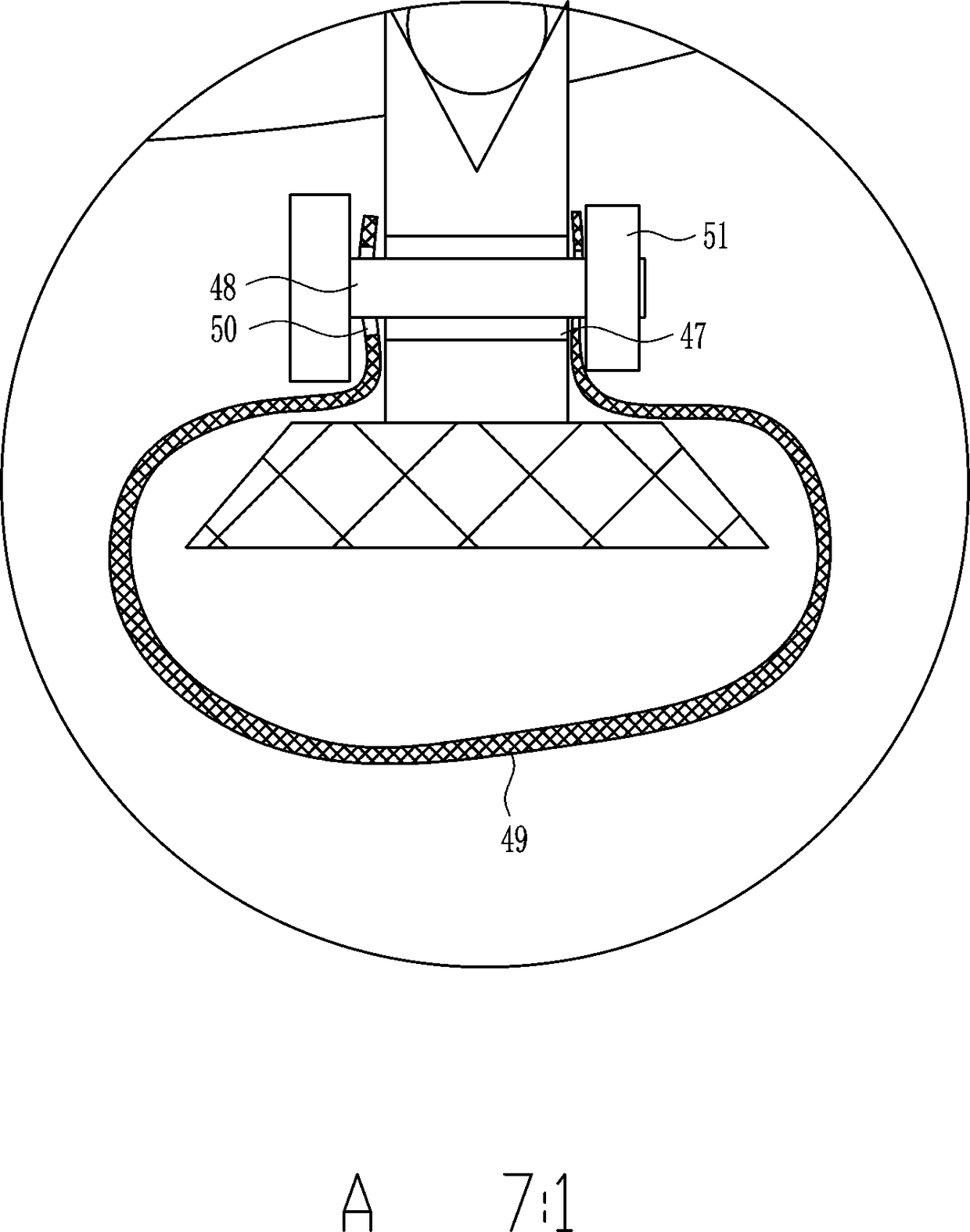 Gourd-shaped fountain equipment for garden waterscape