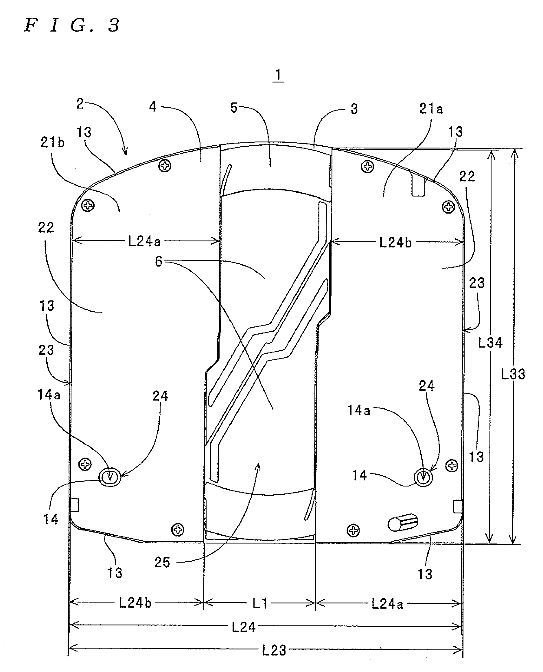 Cartridge case and disc cartridge