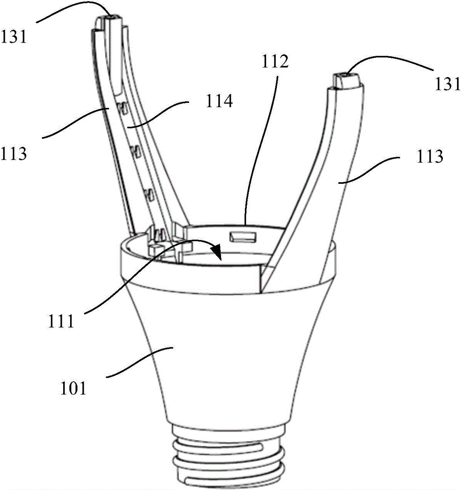 Light-emitting diode spot lamp