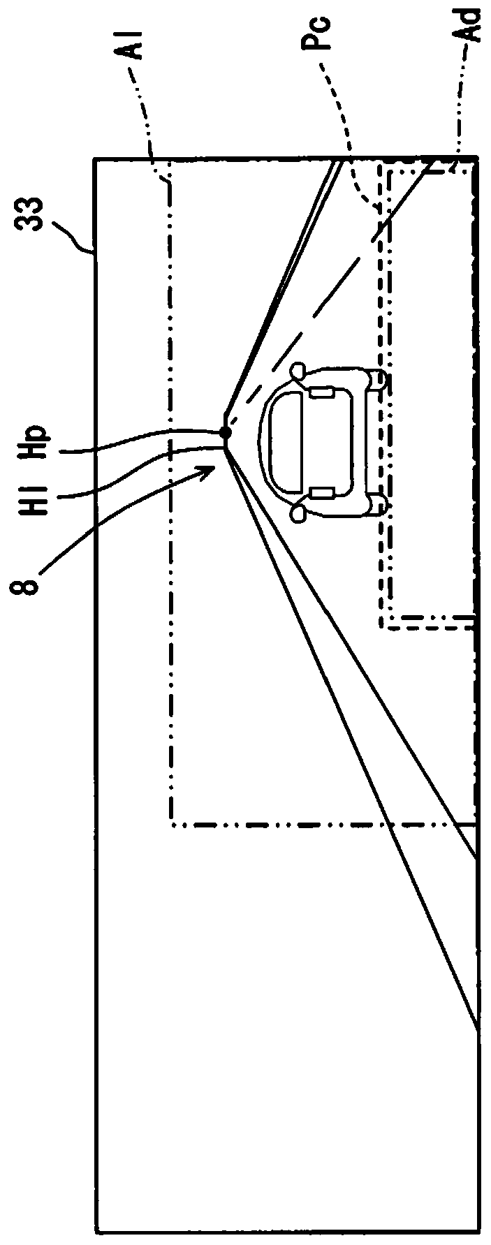 Display device for vehicle