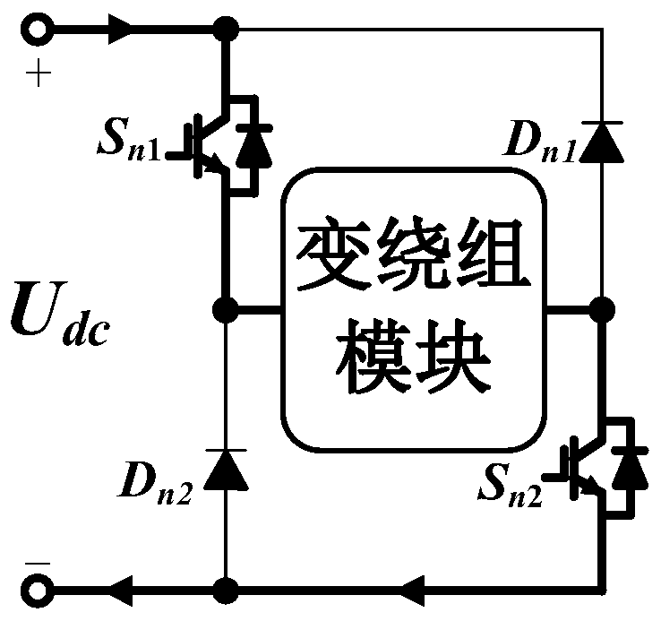 Switched reluctance motor variable winding driving system and online soft switching method