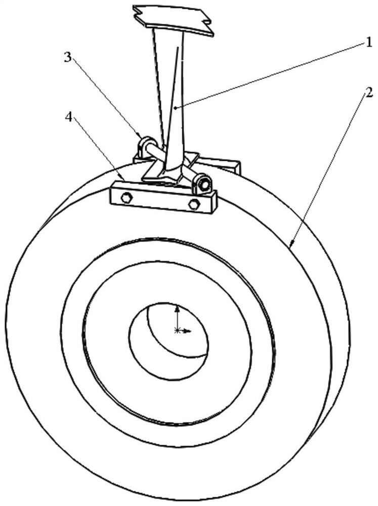 A Measuring Device for Turbine Blade Rotating Dynamic Airflow Exciting Force