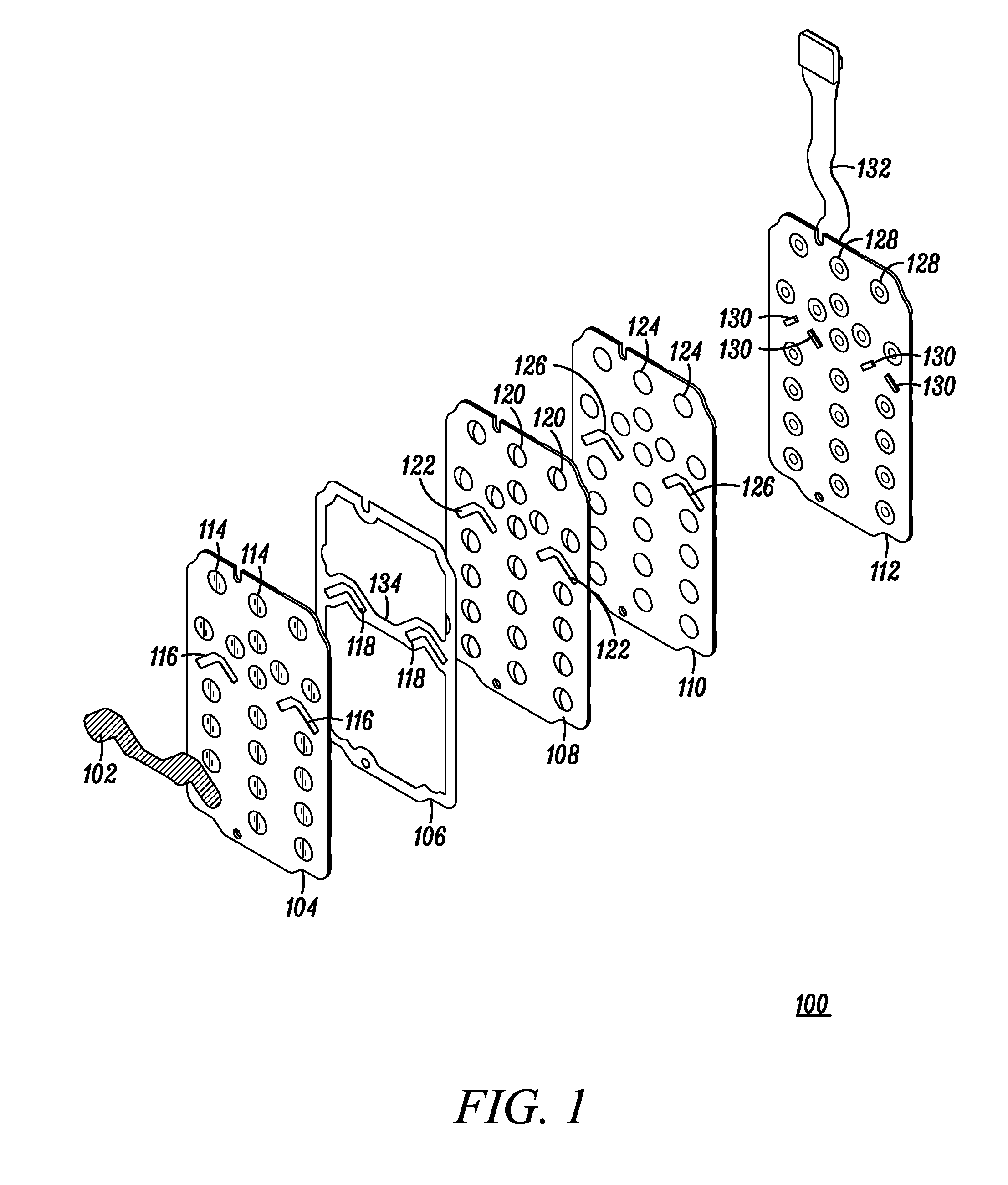 Keypad assembly for a communication device