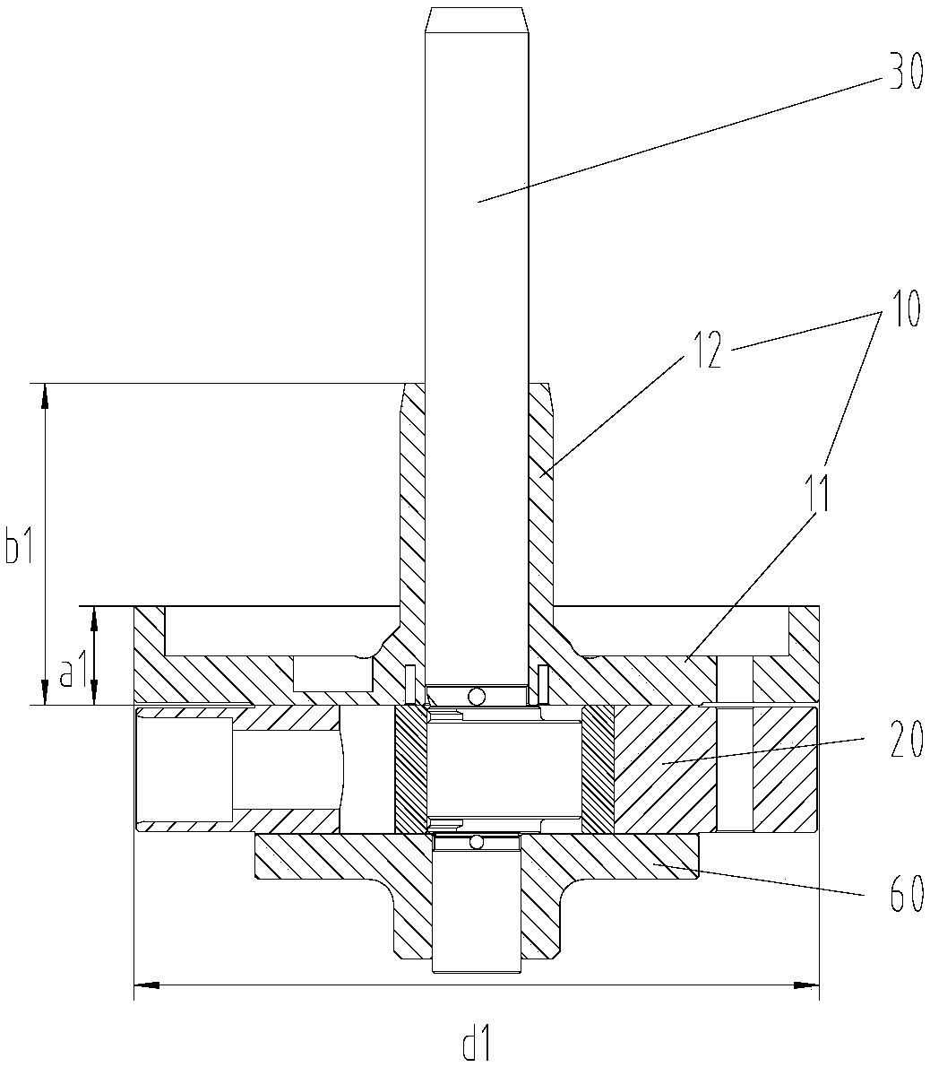 Pump body component, compressor and air conditioner