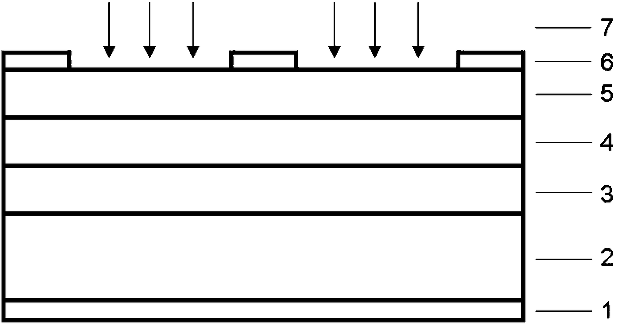 Photovoltaic infrared detector based on GaSb/InSb/InP heterogeneous PIN structure