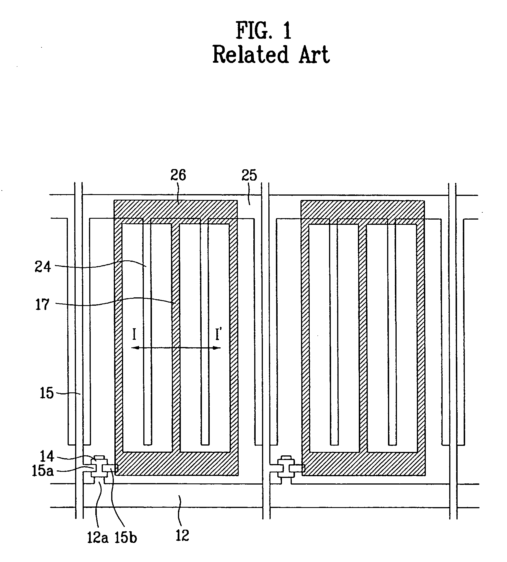 In-plane switching mode liquid crystal display device