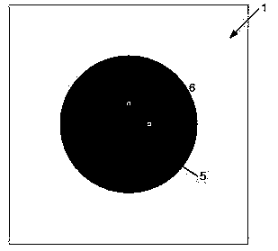 Wide-beam microstrip antenna based on hybrid loading