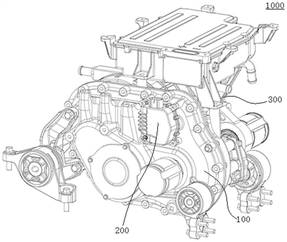 Power assembly and electric vehicle with same