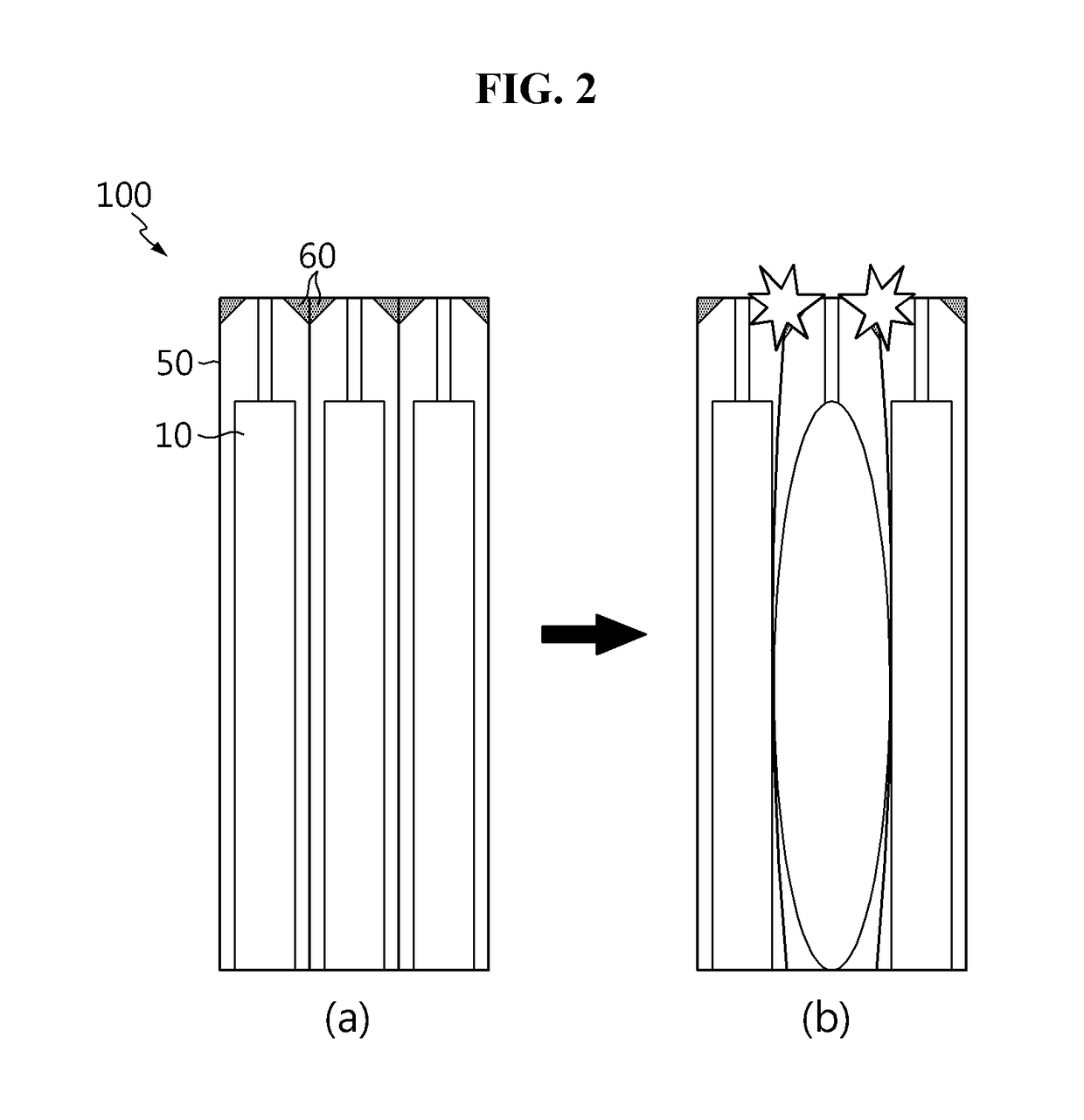 Battery pack comprising fire extinguishing device, and control method using same