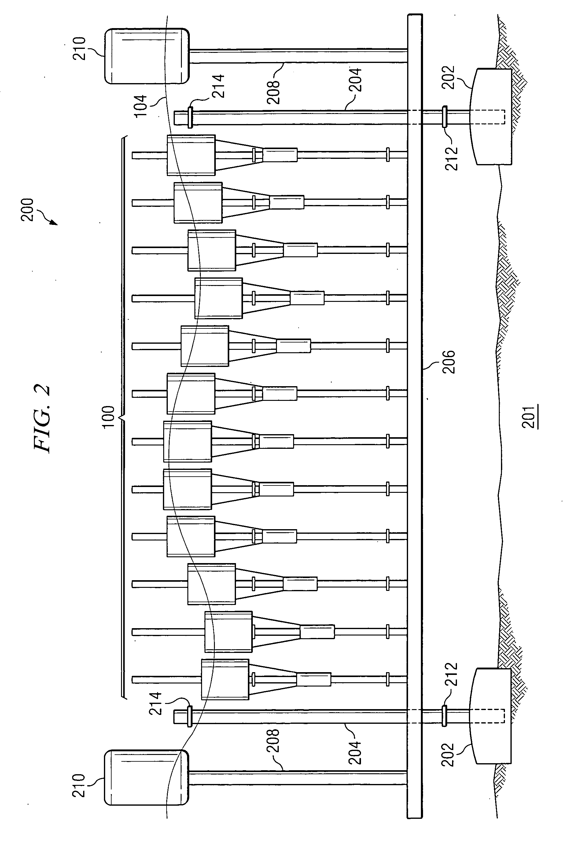 Wave energy conversion system