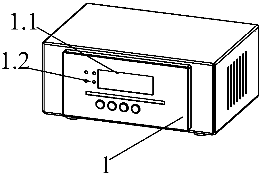 Infrared temperature-sensing measuring and control instrument