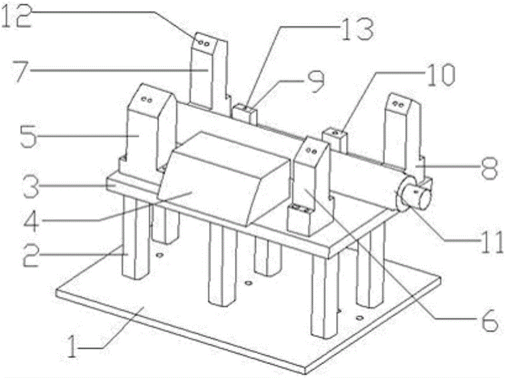 Welding fixing support