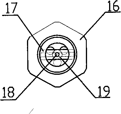 Lubricating device for bearing on vertical shaft of disc-type separator