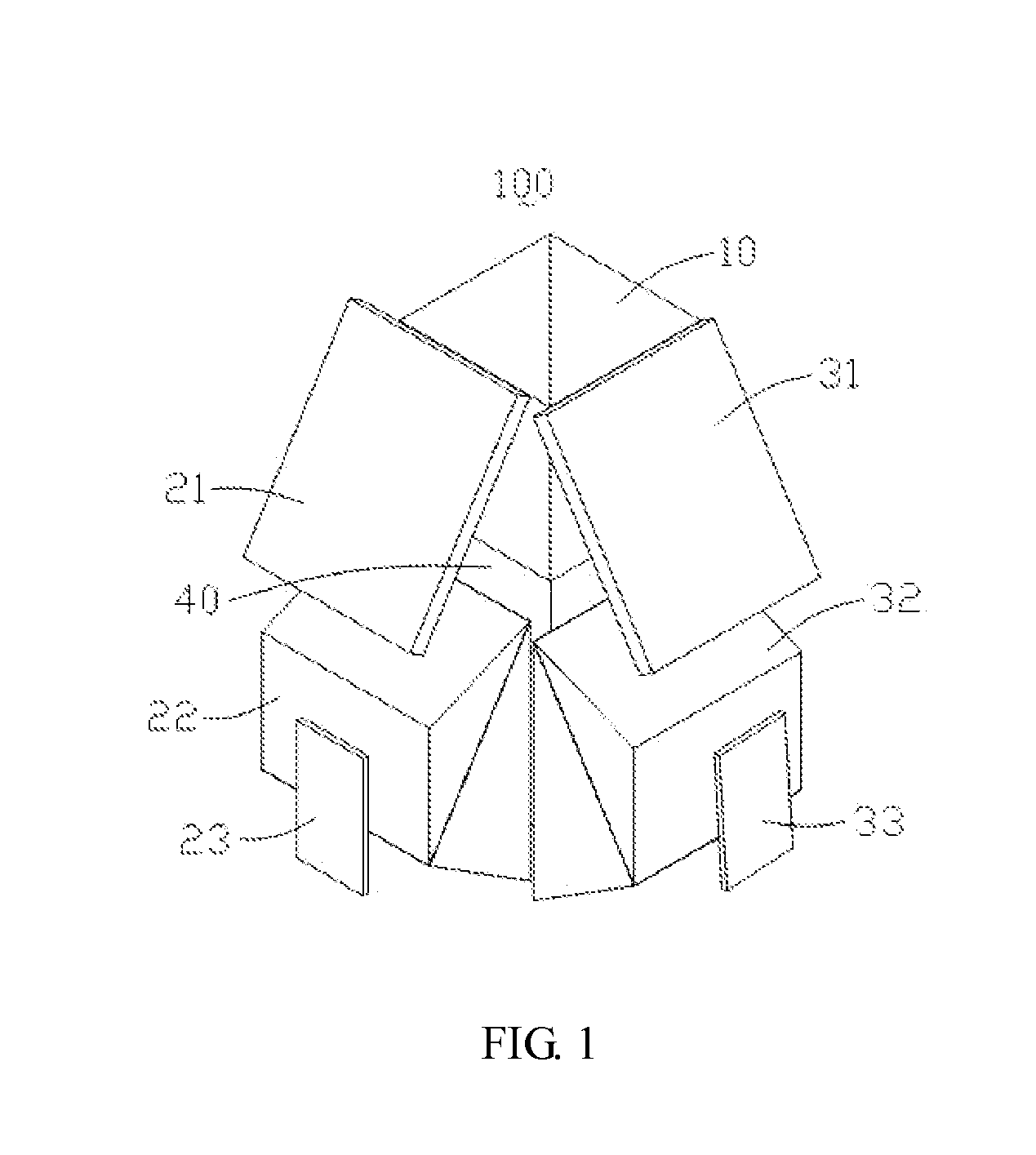 3D projection optical system and dual-chip light splitting and light combining module thereof