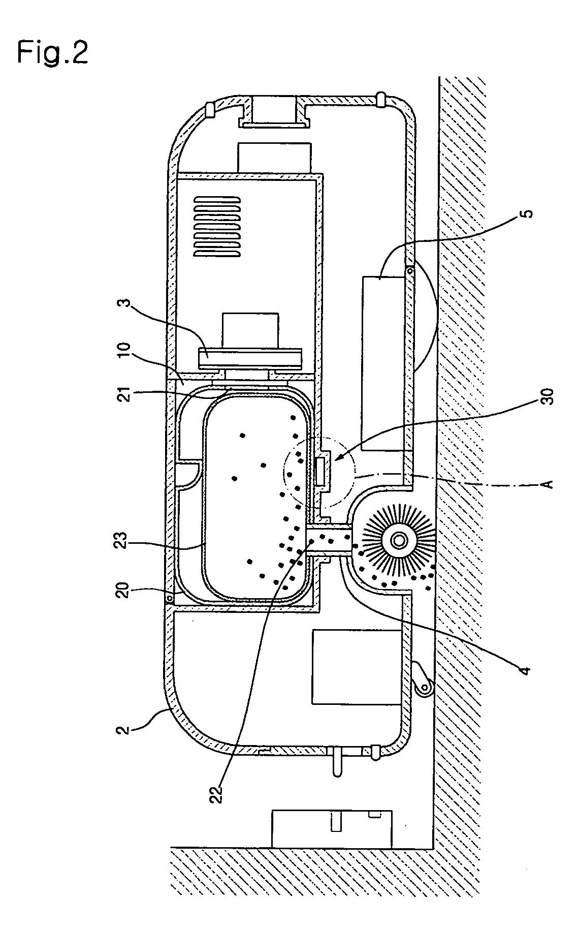 Automatic cleaning device