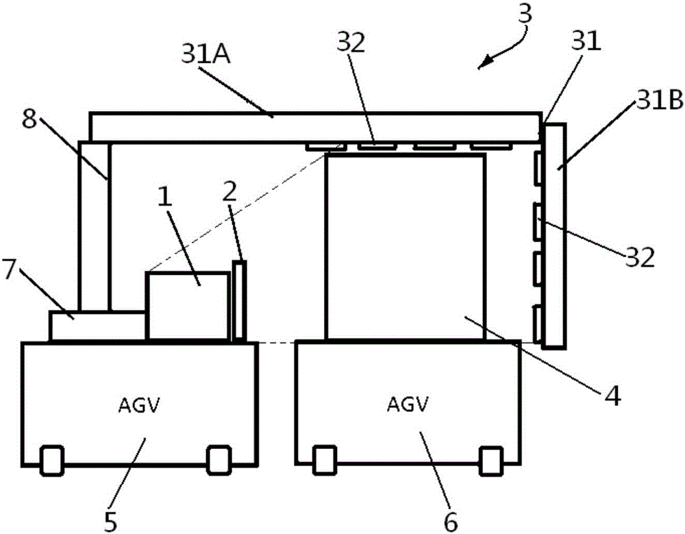 Movable article inspection system and inspection method