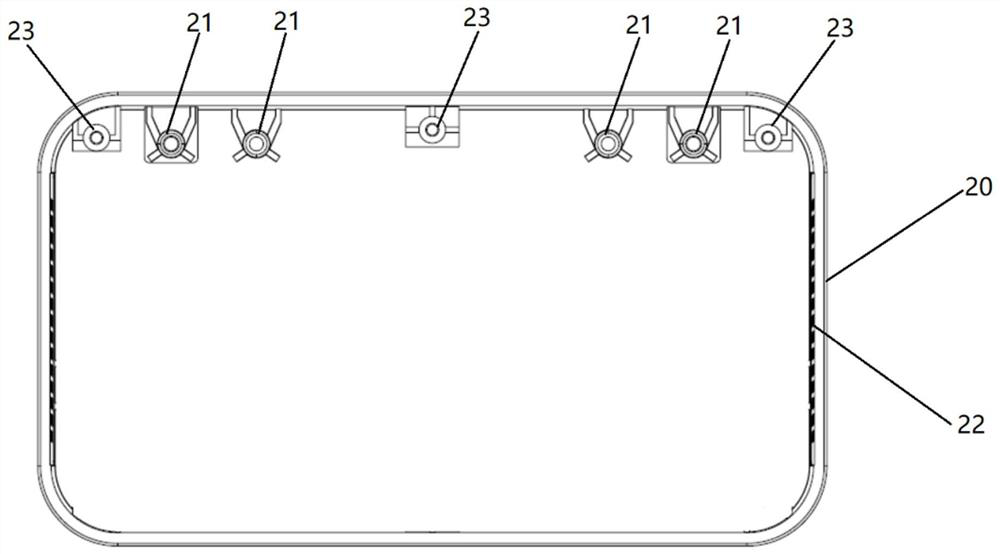 Loudspeaker device assembly, loudspeaker equipment and mobile terminal equipment