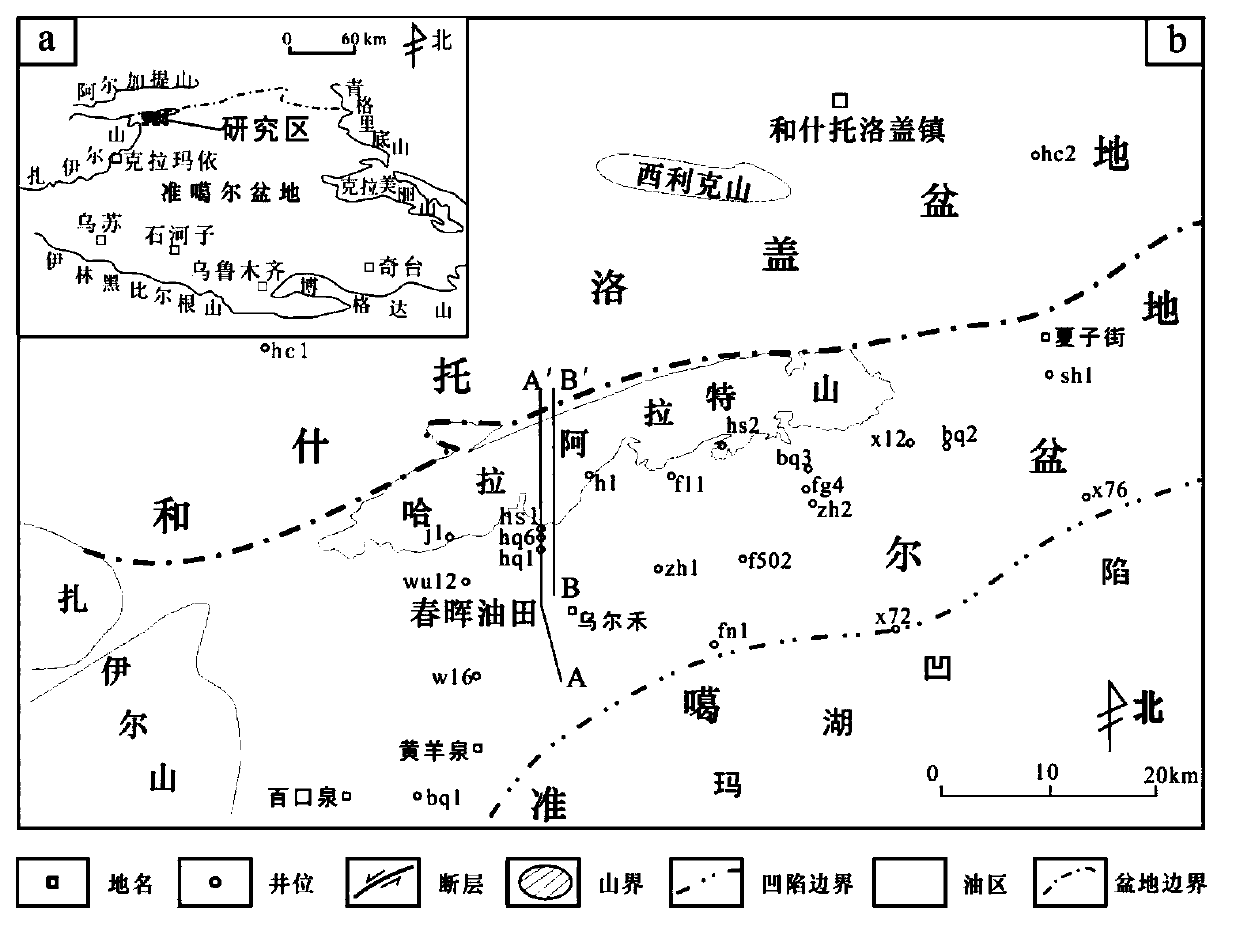 Comprehensive modeling method of complicated mountain front tectonic zone and established geologic structure model