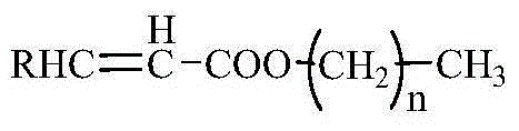 Preparation method of acrylic thickening agents with inorganic clay as cross-linking agent