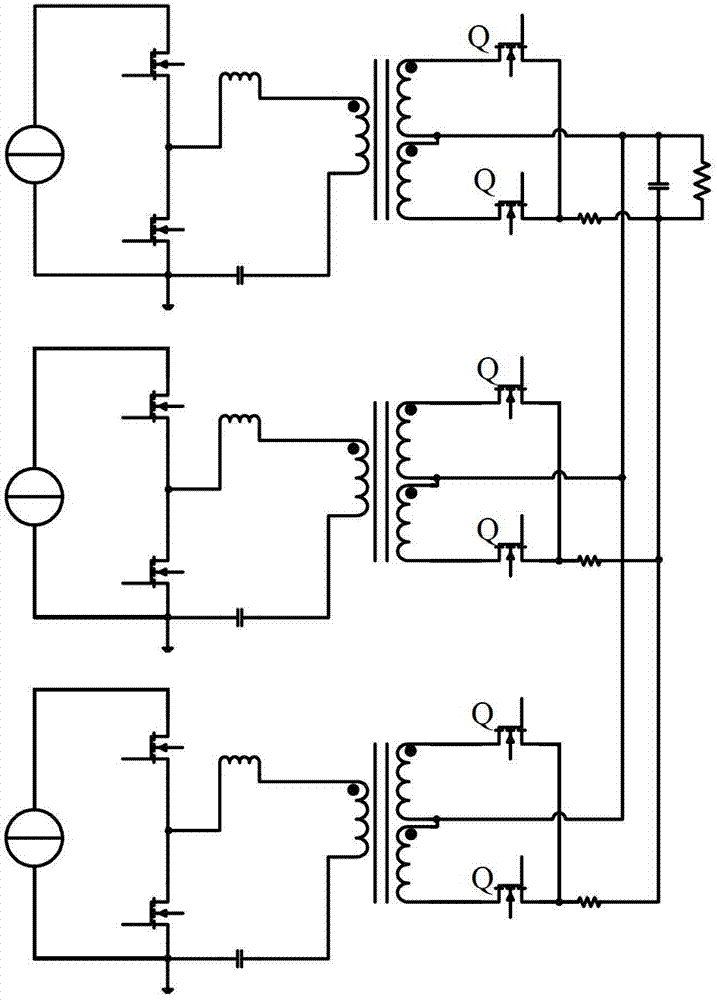 Current sharing control method, device and system for multi-phase parallel system