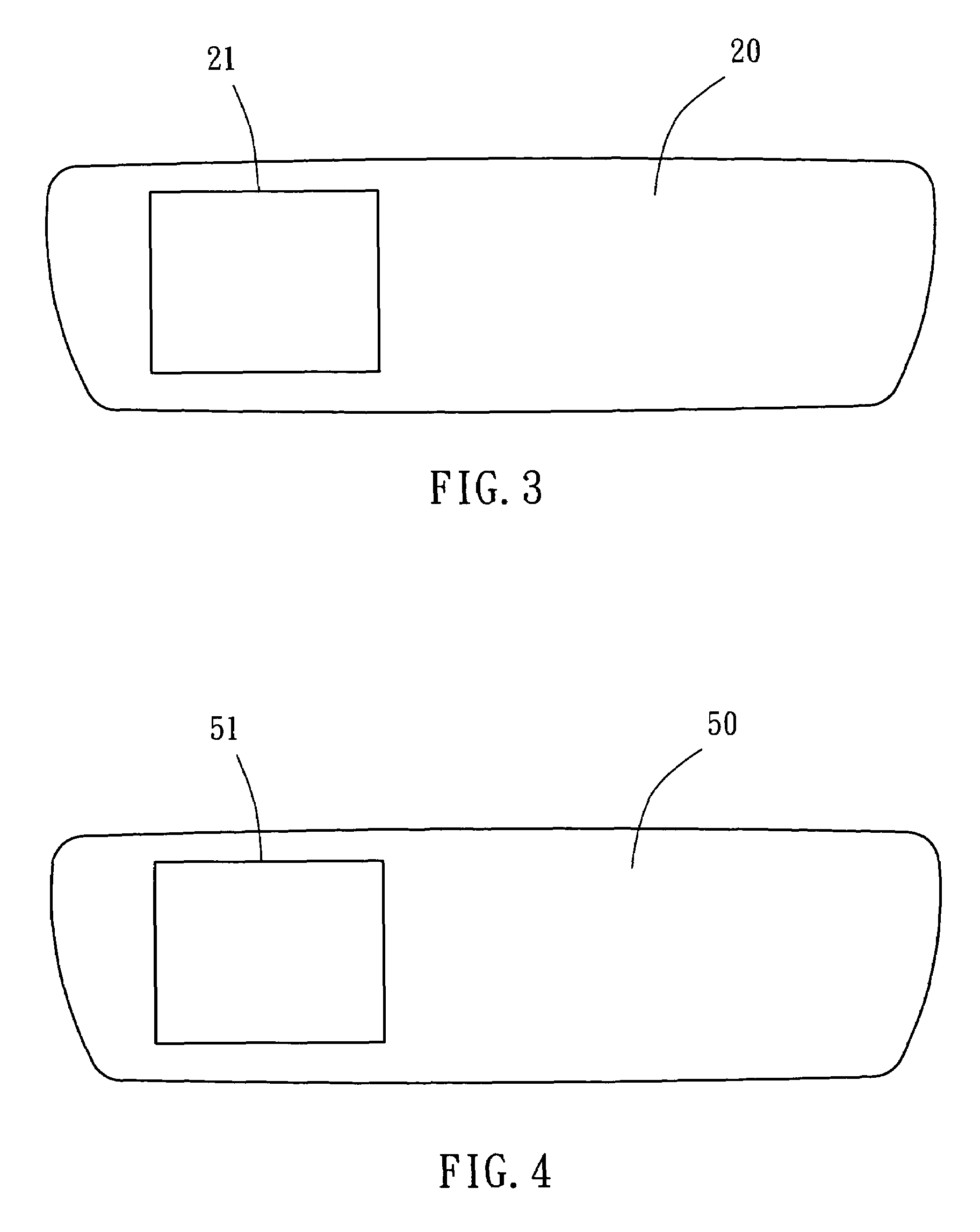 Lens for rearview mirror