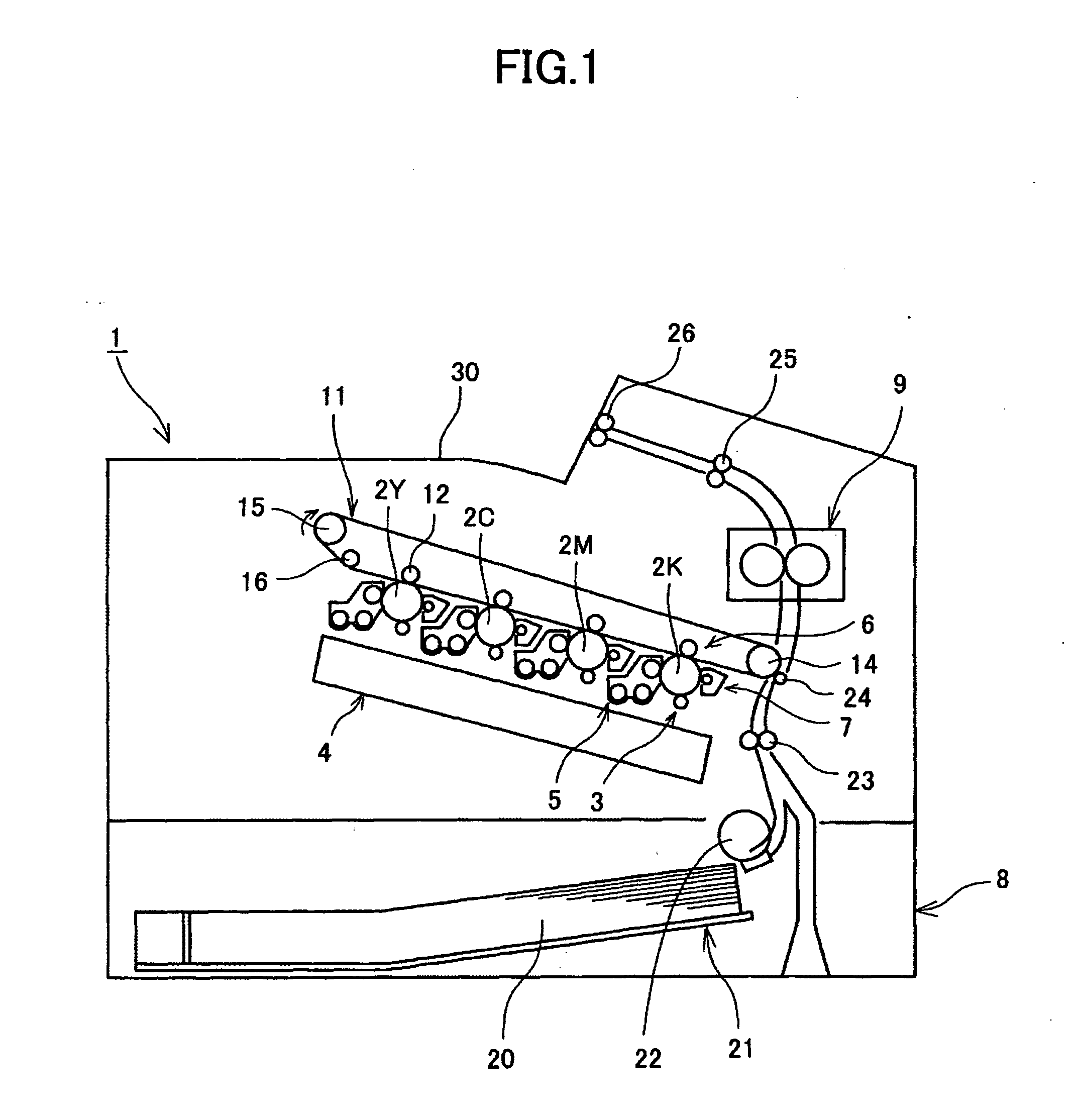 Beam scanning device with light blocking member