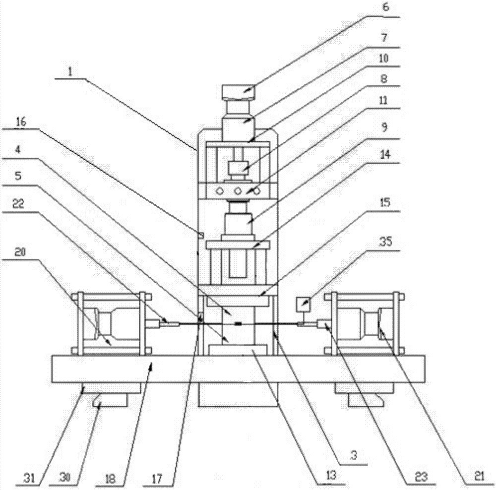 Internal high pressure forming equipment and method of micro metal T-shaped pipe